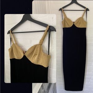 Beautiful bodycon formal maxi dress size 10.